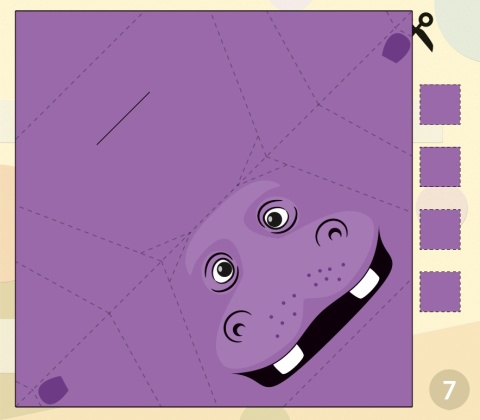 Origami dla dzieci 5+ kreatywne papierowe zwierzątka krok po kroku Safari