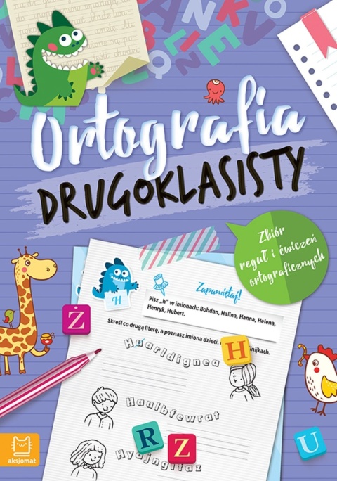 Ortografia klasa 2 Ćwiczenia dla drugoklasisty Nauka pisowni dla dzieci