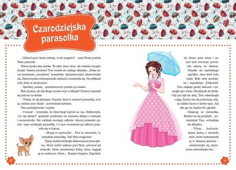 Pakiet książeczek bajki dla dziewczynek mądre opowieści Czytanka 3 szt