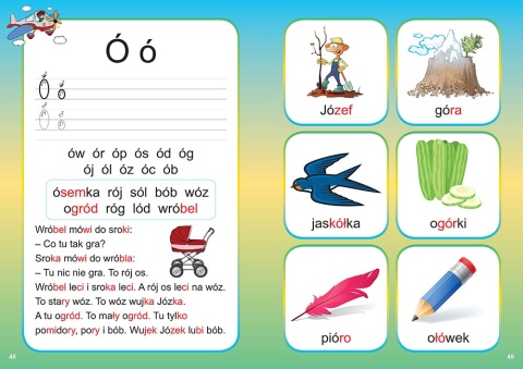 Pakiet książeczek do nauki czytania i pisania Elementarz dla dzieci