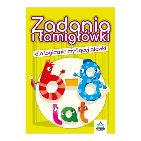 Pakiet książeczek łamigłówki zadania dla 6 latka 4 sztuki dla dzieci
