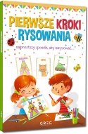 Pierwsze kroki rysowania Nauka rysunku dla dzieci 4-7 lat 96 stron GREG