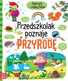 Przedszkolak poznaje przyrodę Zwierzęta i rośliny Polski książka dla dzieci