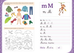 Sam już piszę nauka pisania liter dla dzieci Książeczka edukacyjna GREG