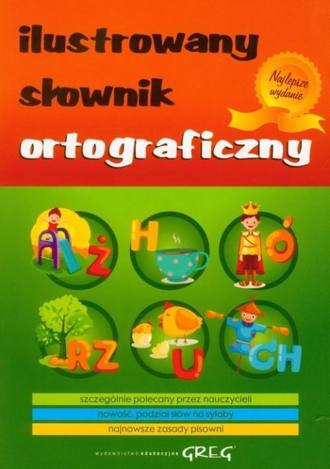 Słownik ortograficzny dla dzieci szkoła podstawowa podział na sylaby