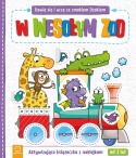 W wesołym ZOO Aksjomat książka aktywizująca z naklejkami dla dzieci 4-6 lat