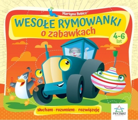 Wierszyki dla dzieci Rymowanki o zabawkach Książeczka dla przedszkolaka