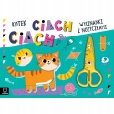 Wycinanki z nożyczkami dla dzieci nauka wycinania kotek książeczka
