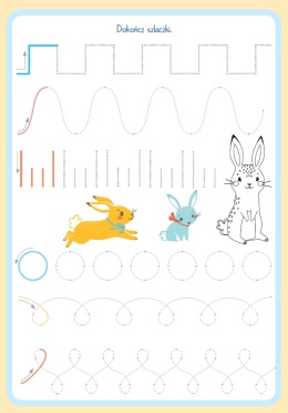 Cyferki dla dzieci książeczka Mój mały elementarz do nauki i zabawy Skrzat