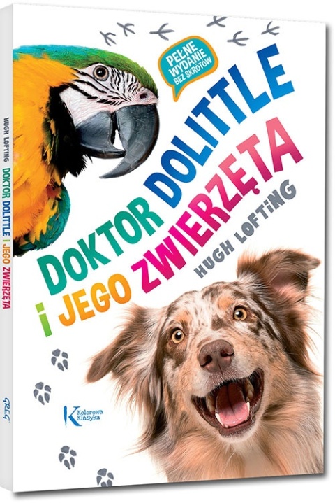 Doktor Dolittle i jego zwierzęta książka dla dzieci lektura szkolna miękka
