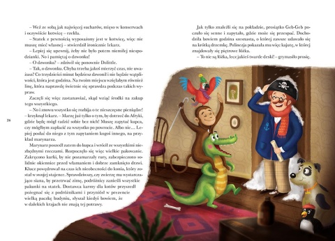 Doktor Dolittle i jego zwierzęta książka dla dzieci lektura szkolna miękka