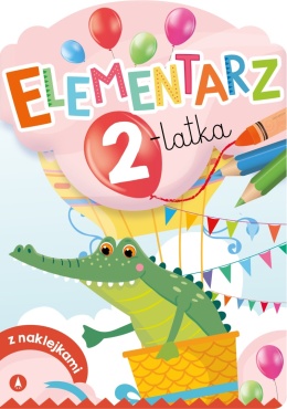Elementarz 2-latka naklejki ćwiczenia ogólnorozwojowe dla dzieci Skrzat