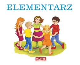 Elementarz książka dla dzieci do nauki czytania 120 stron oprawa twarda