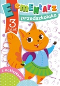 Elementarz przedszkolaka 3-latek naklejki edukacja przedszkole Skrzat