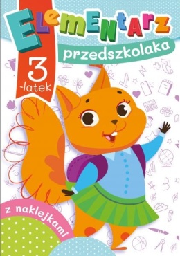 Elementarz przedszkolaka 3-latek naklejki edukacja przedszkole Skrzat