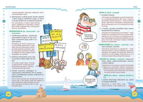 Ilustrowany słownik wyrazów obcych dla dzieci książka edukacyjna Greg