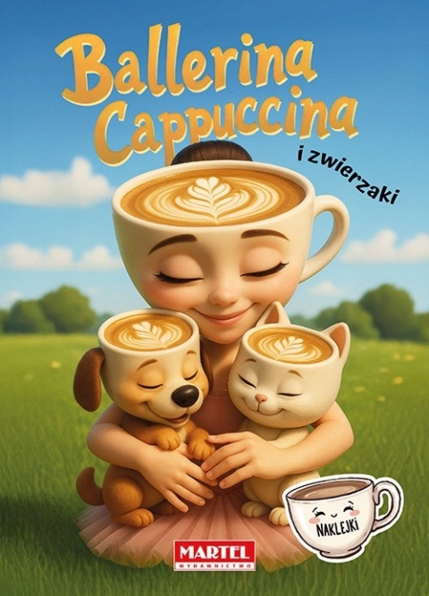 Kolorowanka Ballerina Cappuccina i zwierzaki Malowanka