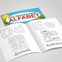 Kolorowanka Nauka alfabetu dla dzieci książeczka litery A4 32 strony