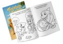 Kolorowanka Tralalero Tralala i przyjaciele naklejki Martel Malowanka