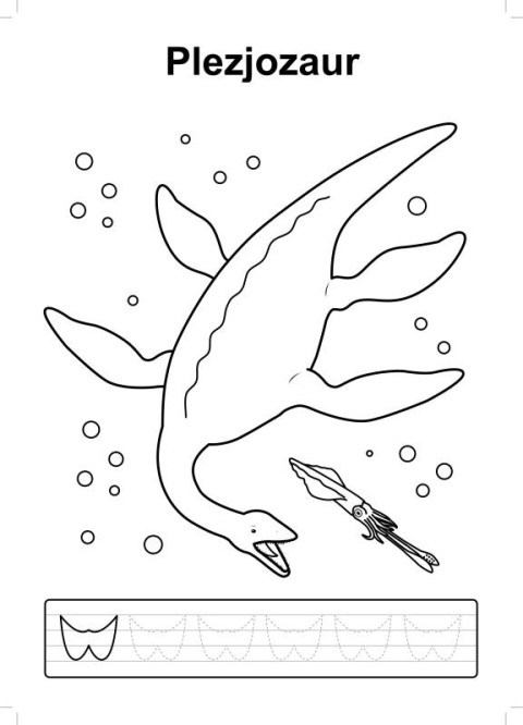 Kolorowanka z dinozaurami dla dzieci książeczka do rysowania 32 strony A4