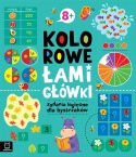 Kolorowe łamigłówki zadania logiczne edukacyjne dla dzieci od 8 lat