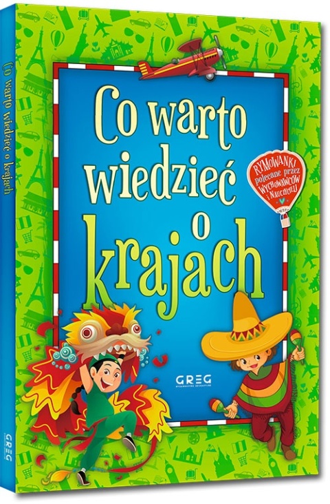 Książeczka Co warto wiedzieć o krajach Francja elegancja GREG twarda