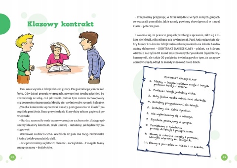 Książeczka Idę do szkoły Opowiadania dla pierwszoklasisty GREG twarda