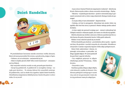 Książeczka Rok w przedszkolu Opowieści dla dzieci adaptacja GREG twarda