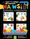 Książeczka edukacyjna łamigłówki naklejki 3D wypukłe zadania dla dzieci