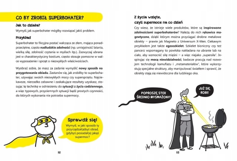 Książka Wymyśl wszystko ćwiczenia kreatywność zadania Dorota Wieczorek