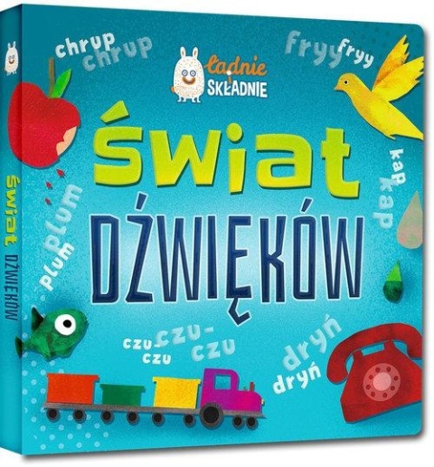 Książka edukacyjna Świat dźwięków rozwój mowy onomatopeje Antosiewicz