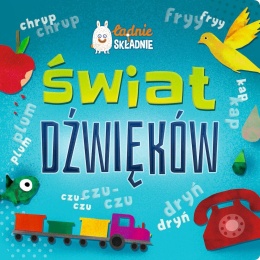 Książka edukacyjna Świat dźwięków rozwój mowy onomatopeje Antosiewicz