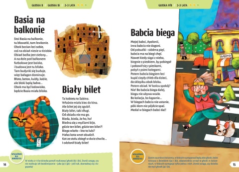 Książka logopedyczna Jama gębowa ćwiczy słowa wiersze dla dzieci 2-5 lat