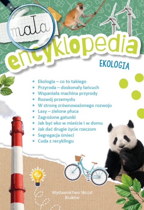Mała encyklopedia Ekologia książka edukacyjna fakty ciekawostki dla dzieci