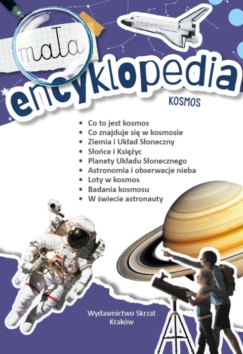 Mała encyklopedia Kosmos książka edukacyjna fakty ciekawostki dla dzieci
