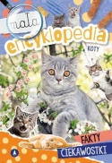 Mała encyklopedia Koty książka edukacyjna fakty ciekawostki dla dzieci