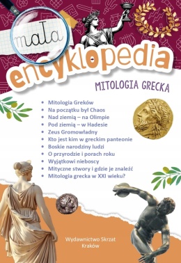 Mała encyklopedia Mitologia grecka książka edukacyjna fakty dla dzieci