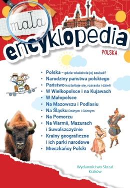 Mała encyklopedia Polska książka edukacyjna fakty ciekawostki dla dzieci