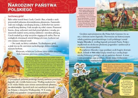 Mała encyklopedia Polska książka edukacyjna fakty ciekawostki dla dzieci