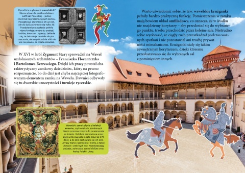 Mała encyklopedia Zamki książka edukacyjna fakty ciekawostki dla dzieci