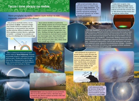 Mała encyklopedia Zjawiska przyrodnicze książka edukacyjna ciekawostki