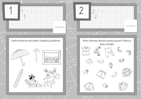 Moje pierwsze cyferki dla dzieci książeczka edukacyjna naklejki