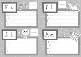 Moje pierwsze literki dla dzieci książeczka edukacyjna naklejki