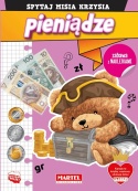 Nauka o pieniądzach finanse naklejki Spytaj Misia Krzysia Martel 16s