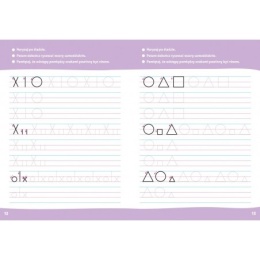 Nauka pisania szlaczki przygotowanie grafomotoryka 6-7 lat Aksjomat