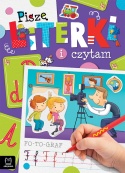 Piszę literki i czytam książka edukacyjna do nauki czytania dla dzieci