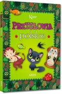 Przysłowia polskie dla dzieci książka edukacyjna 64 strony twarda Greg