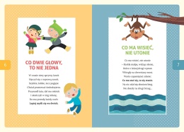 Przysłowia polskie dla dzieci książka edukacyjna 64 strony twarda Greg