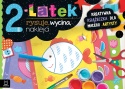 Wycinanka 2-latek Kreatywna książeczka rysuje wycina nakleja dla dzieci