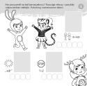 Zgadywanie doklejanie rebusy dla dzieci książeczka edukacyjna